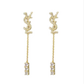 VSL Signature Gold Tassel Drops